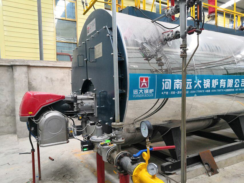催化劑行業(yè)燃氣鍋爐現場圖二